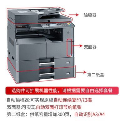 京瓷TASKalfa23202321黑白多功能数码复合机打印机一体机双面打印复合复印机